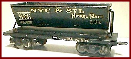 Nickel Plate road Side Dump Car
