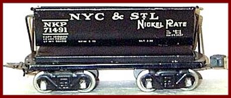 Nickel Plate road Side Dump Car