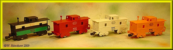 New York Central Cabooses