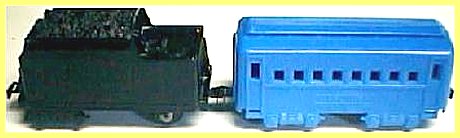 Plastic Tender and Coach