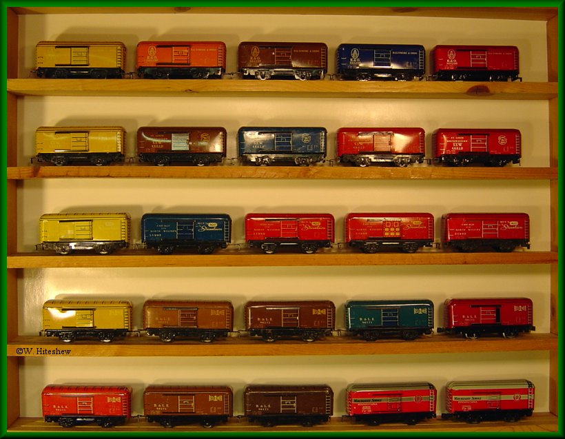 Four Wheel Boxcar Collection