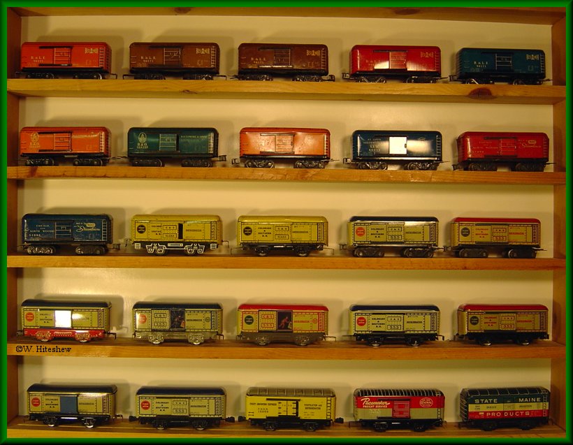 Eight Wheel Boxcar Collection