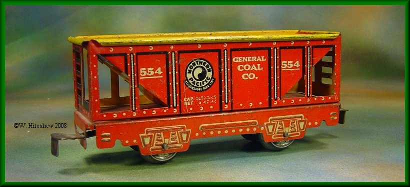 554 Northern Pacific Hopper, Red Interior