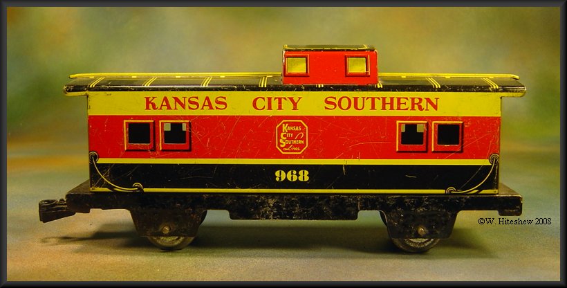 968 Kansas City southern Caboose