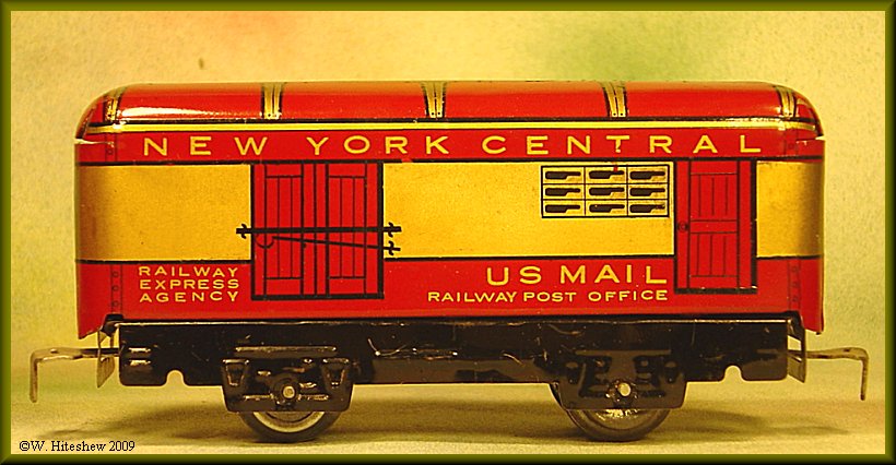 New York Central Baggage Car