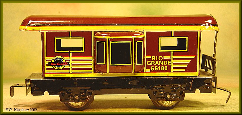 Rio Grande Bay Window Caboose.