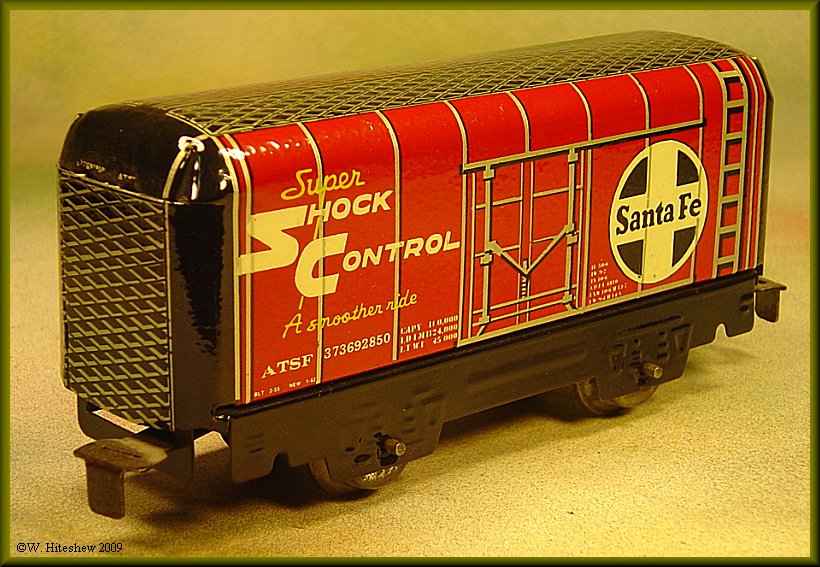 Santa Fe Shock Control Boxcar
