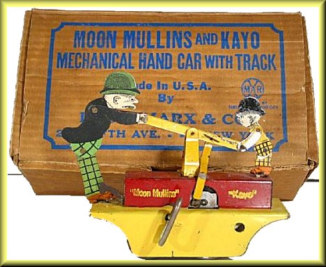 Moon Mullins and Kayo Handcar