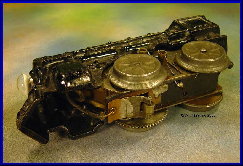 Joy Line Electric Cast Iron Engine Detail