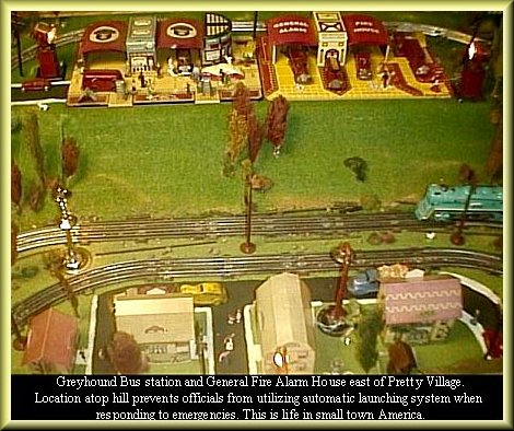 Bus and Fire Station