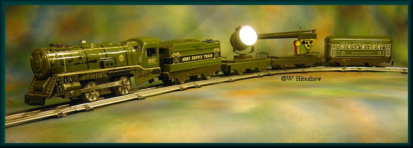 lionel military train set