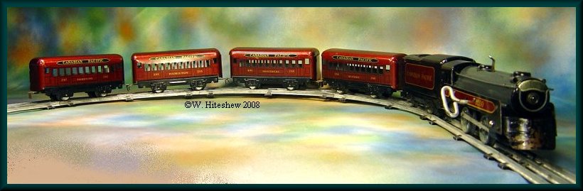 Canadian Pacific Clockwork Set